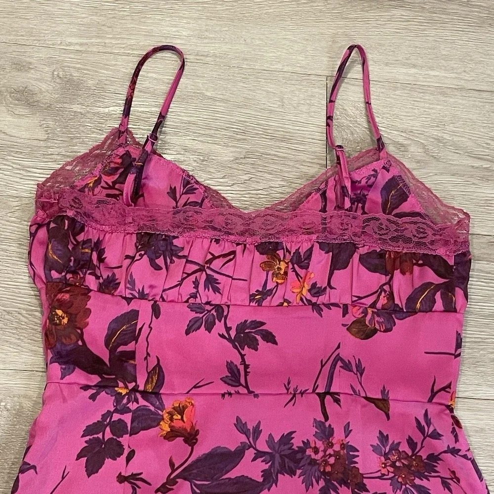 Urban Outfitters Women Floral Slip Dress Romantic Boho Whimsical Medium Festival
